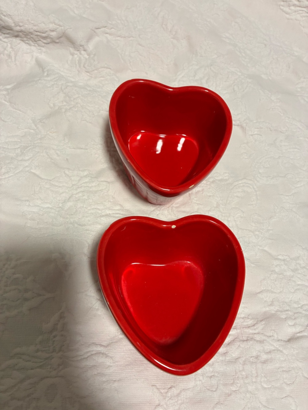 Target Red Heart Shaped Baking Ramekins